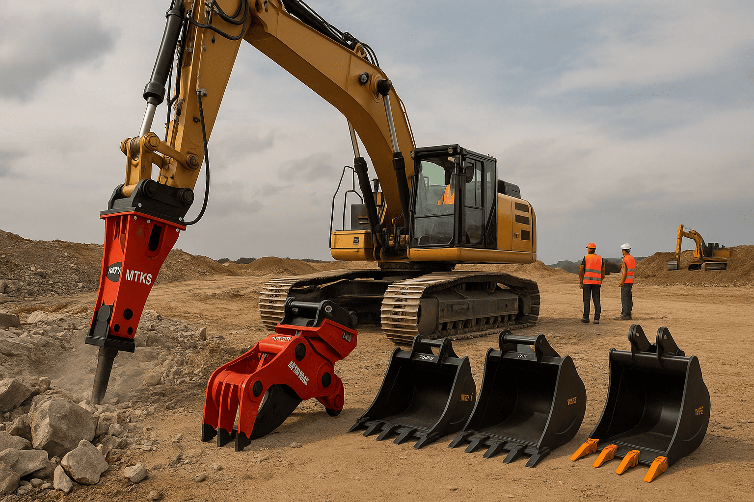 Read more about the article Power, Precision, and Productivity: All About MTKS Heavy Equipment Attachments